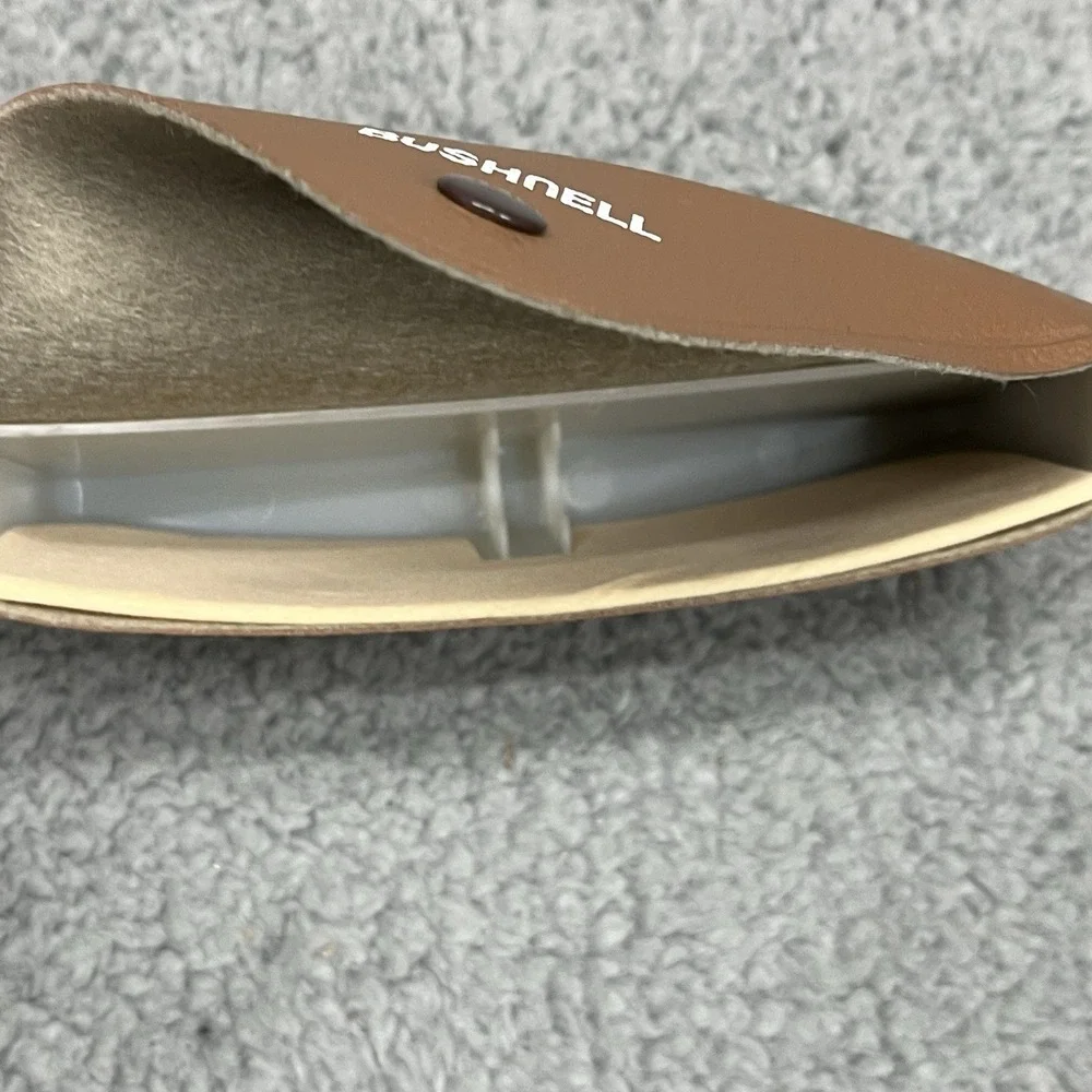 Bushnell‎ Aviator Sunglasses Gold Frames Gray Smoke Lens Vintage
